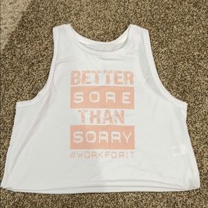 Sporty tank top